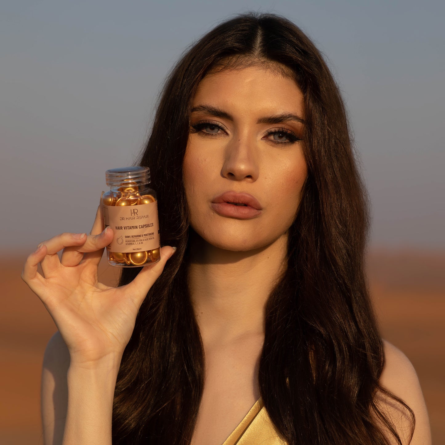 Length Repair & Hydration | Gold Vitamin Capsules (30pcs)