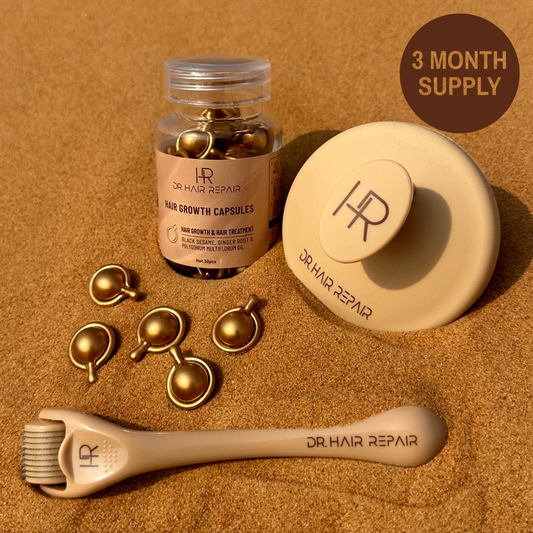Hair Loss & Regrowth Bundle | Bronze + Tools (30pcs)