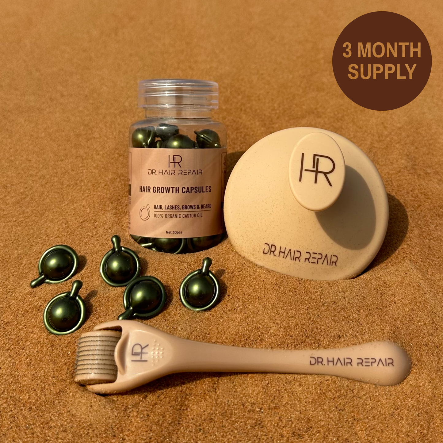 Volume & Overall Growth Bundle | Green + Tools (30pcs)