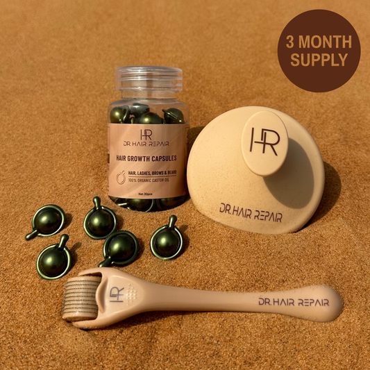 Volume & Overall Growth Bundle | Green + Tools (30pcs)