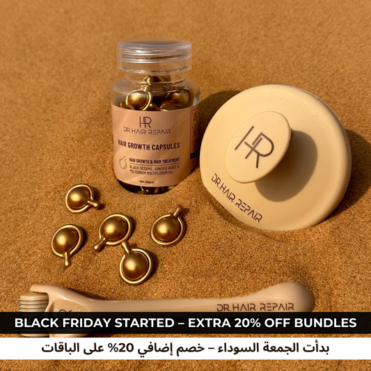 Hair Loss & Regrowth Bundle | Bronze + Tools (30pcs)